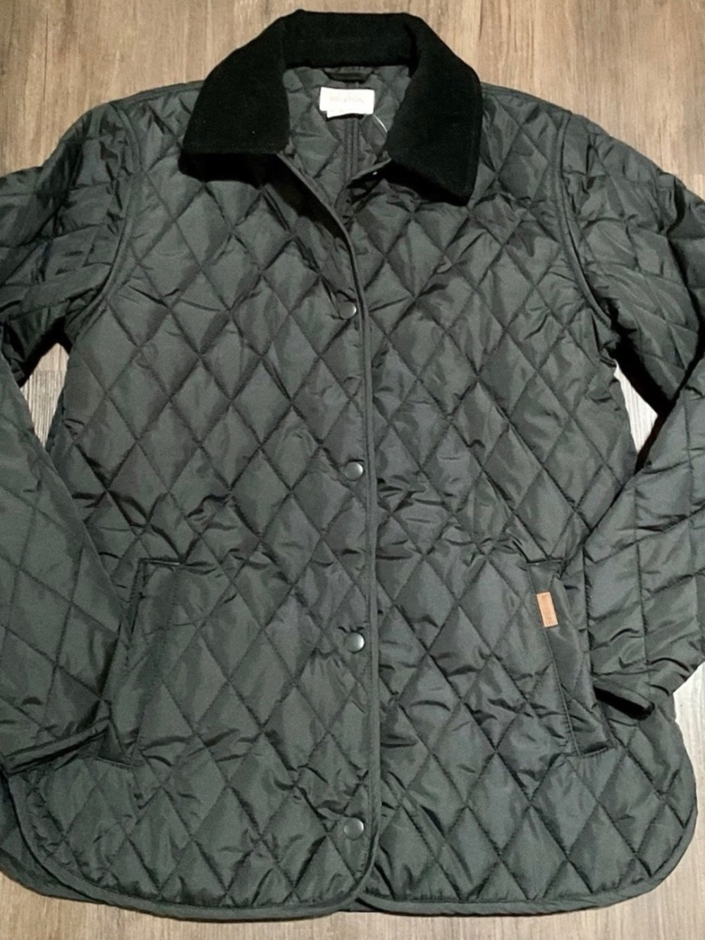 Brixton Womens XS Cass Jacket Black Quilted $139.00 NWT